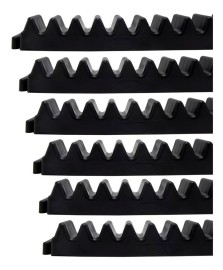 25PCS GOMO ROSSI ORIGINAL NYLON CREMALHEIRA 25CM 25 UNIDADES COM 25CM CADA TOTAL 6,25MTS