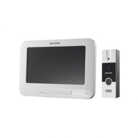 V�deo Porteiro Hikvision DS-KIS202 Kit Painel Externo e Monitor 7 Polegadas