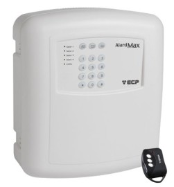 Central de Alarme Alard Max 4 ECP 4 Setores c/ Discadora e Controle