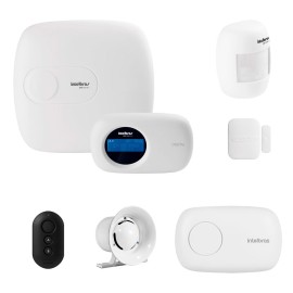 Kit de Alarme Intelbras AMT 2018 E com 02 Sensores com Monitoramento Por Aplicativo via Internet Sem Fio