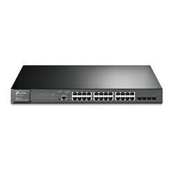 Switch 24 Portas 10/100/1000 Poe E 4 Sfp T2600g-28mps