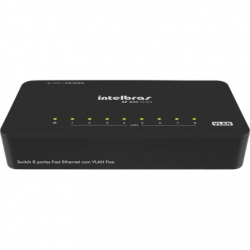Switch 8 Portas 10/100 Mbps Sf 800 Vlan Intelbras