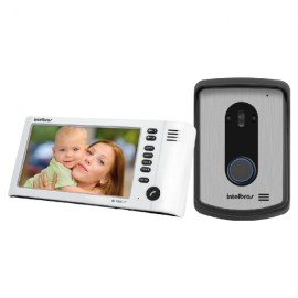 V�deo Porteiro Intelbras IV 7010 HF Viva Voz LCD Colorido de 7"