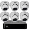 Kit HD 720p 06 Câmeras GS0021 + DVR Giga Security + Acessórios