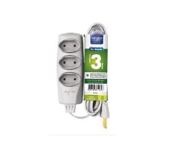 EXTENS�O NO SHOCK PL 2X0,75MM�X 3M CINZA