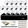 Kit Orion Giga Security 16 Câmeras HD 720p GS0019 + DVR Full HD + Acessórios