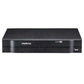 DVR Stand Alone Multi HD Intelbras MHDX 1104 de 4 Canais 1080p Lite + 1 Canal 2mp IP