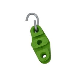 Esticador Formato 8 Para Cabo Mini Drop Verde