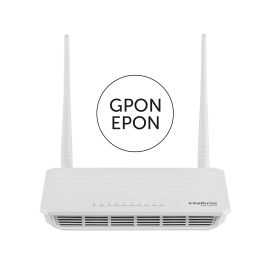 FIBRA PTICA INTELBRAS CONVERSOR DE SINAL GPON/EPON EM SINAL ETHERNET OU WI-FI ONT 142N W