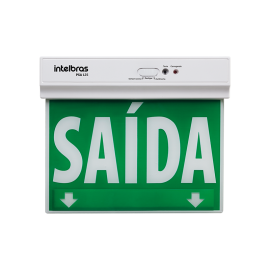 ILUMINAO DE EMERGNCIA INTELBRAS PLACAS DE SINALIZAO FACE NICA PSA 125 