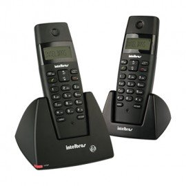 TELEFONES INTELBRAS SEM FIO DIGITAL COM RAMAL ADICIONAL TS 40 C