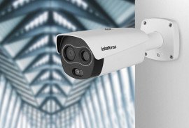 CMERAS ESPECIAIS INTELBRAS IP TRMICA HBRIDA COM MEDIDOR DE TEMPERATURA VIP 7301 TH MT