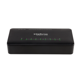 SWITCHES INTELBRAS GERENCIVEL 8 PORTAS FAST ETHERNET COM PROTEO ANTISSURTO SF 800 Q+ ULTRA