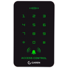 CONTROLE DE ACESSO GAREN LEITOR COM TECLADO TOUCH SCREEN