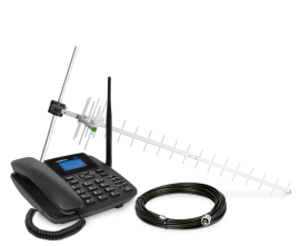 TELEFONES INTELBRAS KIT DE TELEFONE CELULAR DE LONGO ALCANCE CFA 4211