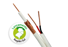 ACESSRIOS INTELBRAS CABOS PARA SEGURANA COAXIAL BIPOLAR CFTV ANALGICO FC67CBR FAST CAM